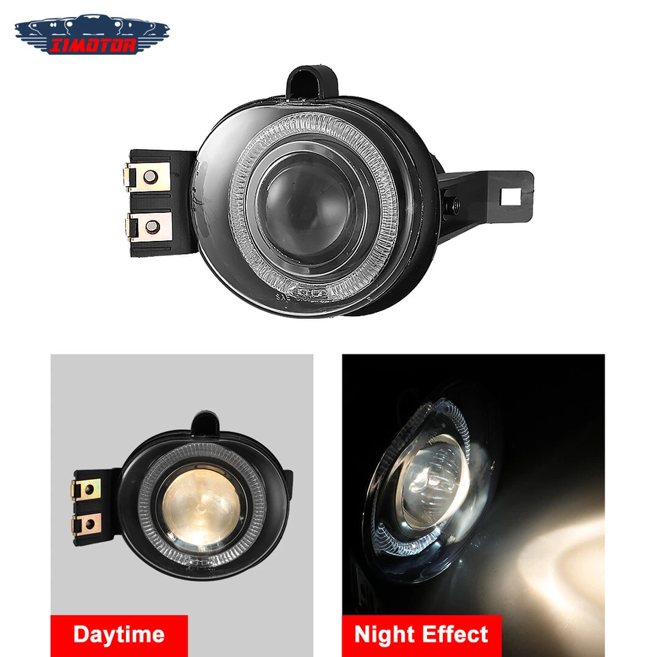 Clear for 2002-2008 Dodge Ram 1500 2500 3500 Pickup Bumper Driving Fog Lights - Image 3 of 4