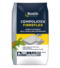 SELF LEVELLING 25KG BOSTIK CEMPOLATEX FIBREFLEX FLOOR LEVELLER UNDERFLOOR HEAT