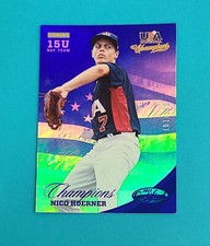 2013 Certified 15U USA Baseball Champions Mirror Blue #178 Nico Hoerner /299 - Q