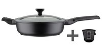 Gsw Schmorpfanne Bratpfanne Easy Click 28Cm 5-Tlg. Mit Glasdeckel Alle Herdarten