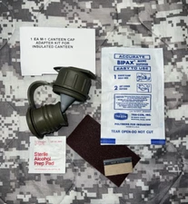 M-1 Canteen Cap Adapter Kit For Insulated Arctic Canteen NEW A-22