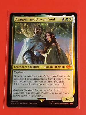 aragorn and arwen mtg card 401 Games Canada