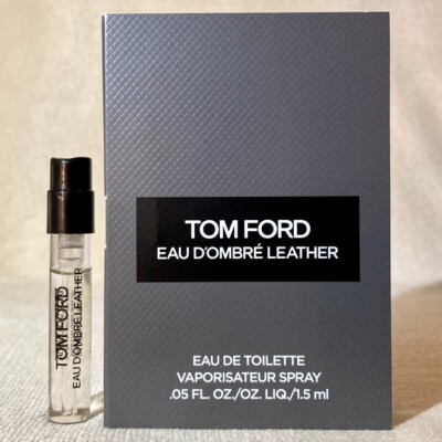 Tom Ford Eau d Ombre Leather Eau de Toilette EDT Sample Spray .05oz, 1.5ml
