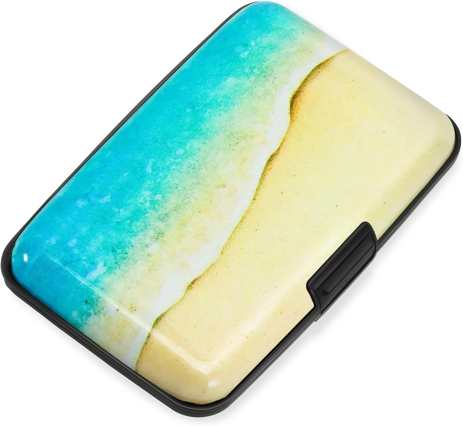 Credit Card Holder, RFID Blocking, Aluminum Alloy Hard Case, Small Mini Business