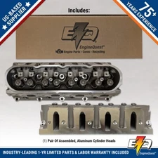  GM LS 6.0 Cylinder Head # 317 LQ4 - assembled - pair