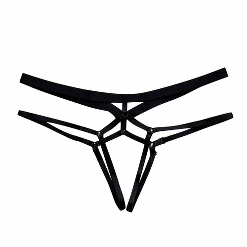 Sexy Mujeres Bragas Encaje Lencería Elástica Bragas Cuerda G Calzoncillos Ropa Interior - Imagen 3 de 9