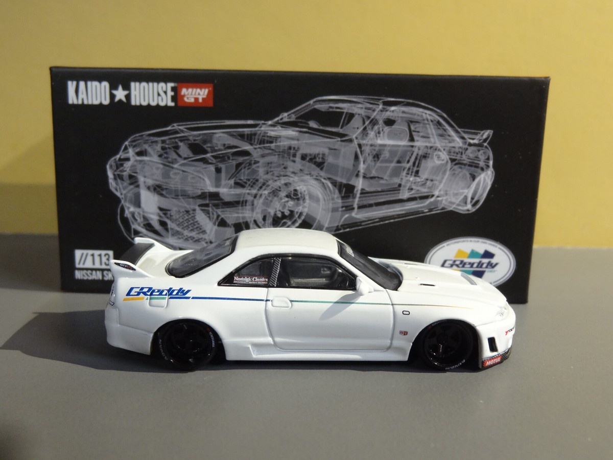kaido house☆チェイス☆日産スカイラインGT-R(R33) Chase! Kaido House 1:64 Nissan Skyline GT-R (R33) Active