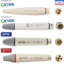 Woodpecker Dental Ultrasonic Scaler Handpiece LED DTE Satelec ACTEON NEWTRON EMS