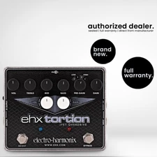Electro-Harmonix EHXTortion JFET Overdrive Guitar Effects Pedal (XLR Direct Out)