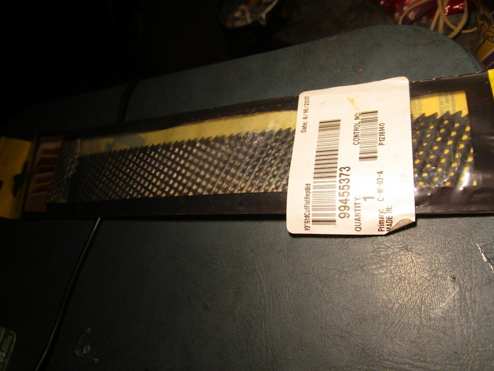 10" x 1-5/8" Surform&reg; Standard Cut Flat Replacement Blade