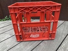 Coca-Cola Coca Baton Rouge Rouge Caisse Porte Bouteille Plastique Résistant 15X13X10"