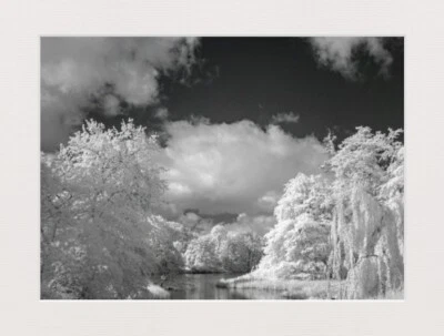 55mm Infrarot IR Filter 850nm Pass Spezialeffekt Schwarz Weiß Fotografie Filter
