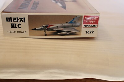 1/48 Scale Academy, Mirage III-C Jet Airplane Model Kit
