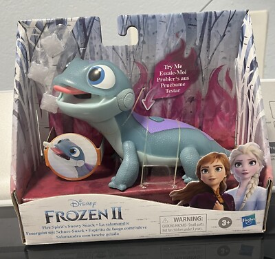 Disney Frozen II Bruni Salamander Fire Spirit's Snowy Snack New 