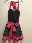 Bib Apron Flirty Fun Polka Dot Hostess Cook Waitress Server New — photo 3