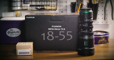 Fujinon MK 18-55mm T2.9 E-Mount Lens with MFT Kit
