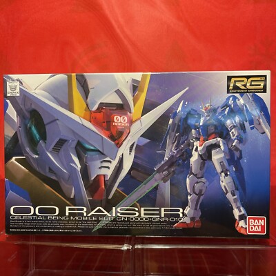 Bandai RG 1/144 Gundam 00 Raiser Celestial Being Mobile Suit GN