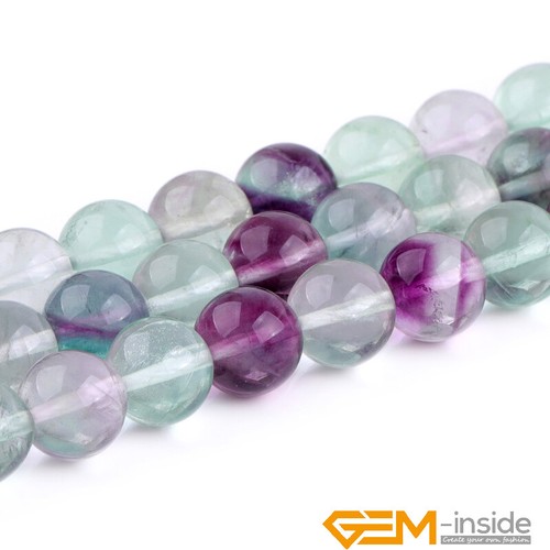 Assorted Round 10mm Smooth Gemstone Loose Beads For Jewellery Making Strand 15'' - Picture 144 of 290