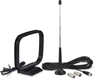 Wlaniot Telescopic Antenna DAB AM FM TV Radio Replacement Antenna 6