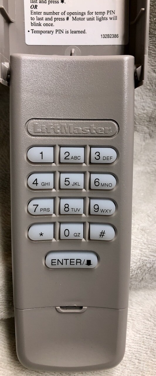 877LM Liftmaster Wireless Keyless Entry Keypad for Garage Door Openers