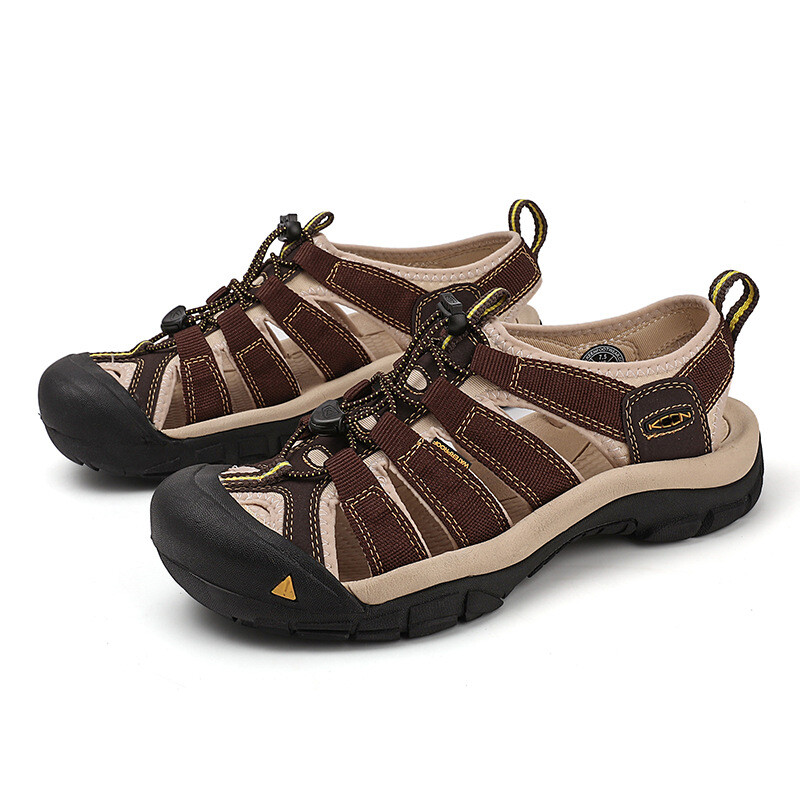 NUOVO! Keen Baotou sandali uomo e donna outdoor scarpe casual marrone riso