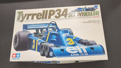 TAMIYA TYRRELL P34 SIX WHEELER 1/12 NICE !! SR #1 | eBay