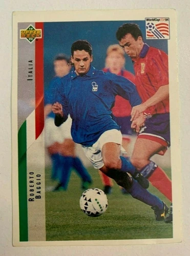 Roberto BAGGIO Italia Juventus Upper Deck Usa 94 Stickers N 210