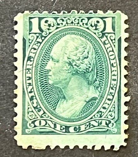 Travelstamps:1871-1874 US STAMPS SCOTT #Rb11a PROPRIETARY REVENUE 1CENT MInt NG - Picture 2 of 5