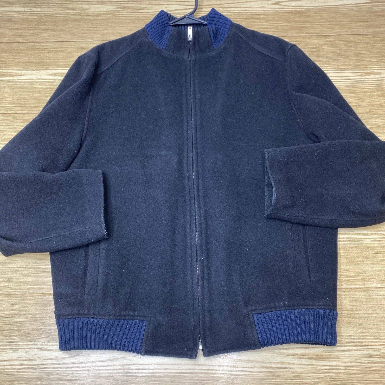 Abrigo Para Hombre Kenneth Cole Talla M Chaqueta Casual De Primavera Negro - product detail image 1
