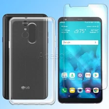 High Definition Premium Real Screen Protector TPU Case for LG Stylo 4 L713DL USA