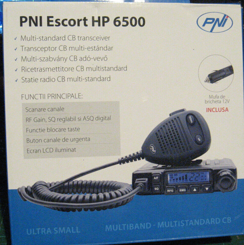 Ricetrasmettitore radio PNI Escort HP-6500 AM/FM 12v CB V3 UK/EU 80 canali AM FM multi - Foto 4 di 5