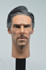 1/6 Doctor Strange Benedict Cumberbatch Head Sculpt Fit 12" Action Figure