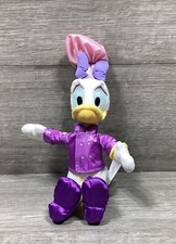Disney Daisy Toy Plush No Tags 12  Purple/Yellow/Pink/White