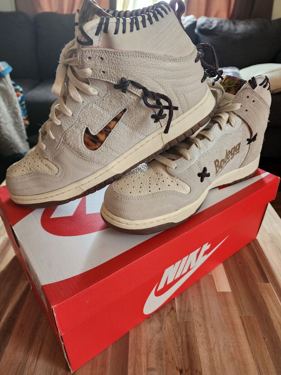 Size 12 Bodega Nike Dunk High Friends and Family FNF Legend Size 12 Bodega Nike Dunk High Friends and Family FNF Legend