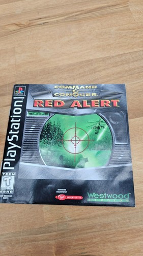Command & Conquer Red Alert PS1 PlayStation 1 2 Discs - Picture 6 of 13