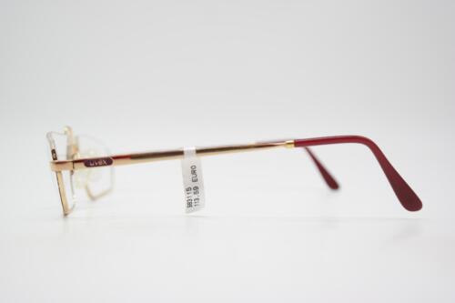 Vintage Brille UVEX 5003 Violett Silber Gold Halbrand Brillengestell eyeglasses - Bild 2 von 6