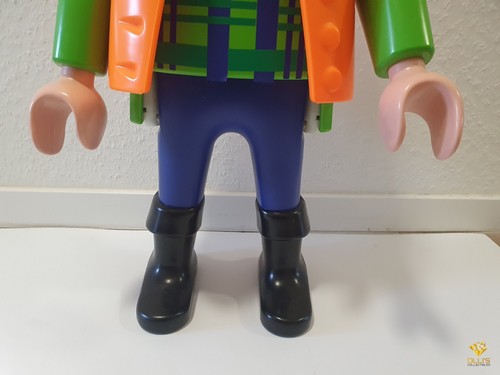 Playmobil 65cm Bauarbeiter Figur Werbefigur XXL Großfigur Standfigur 60cm Deko - Bild 8 von 12