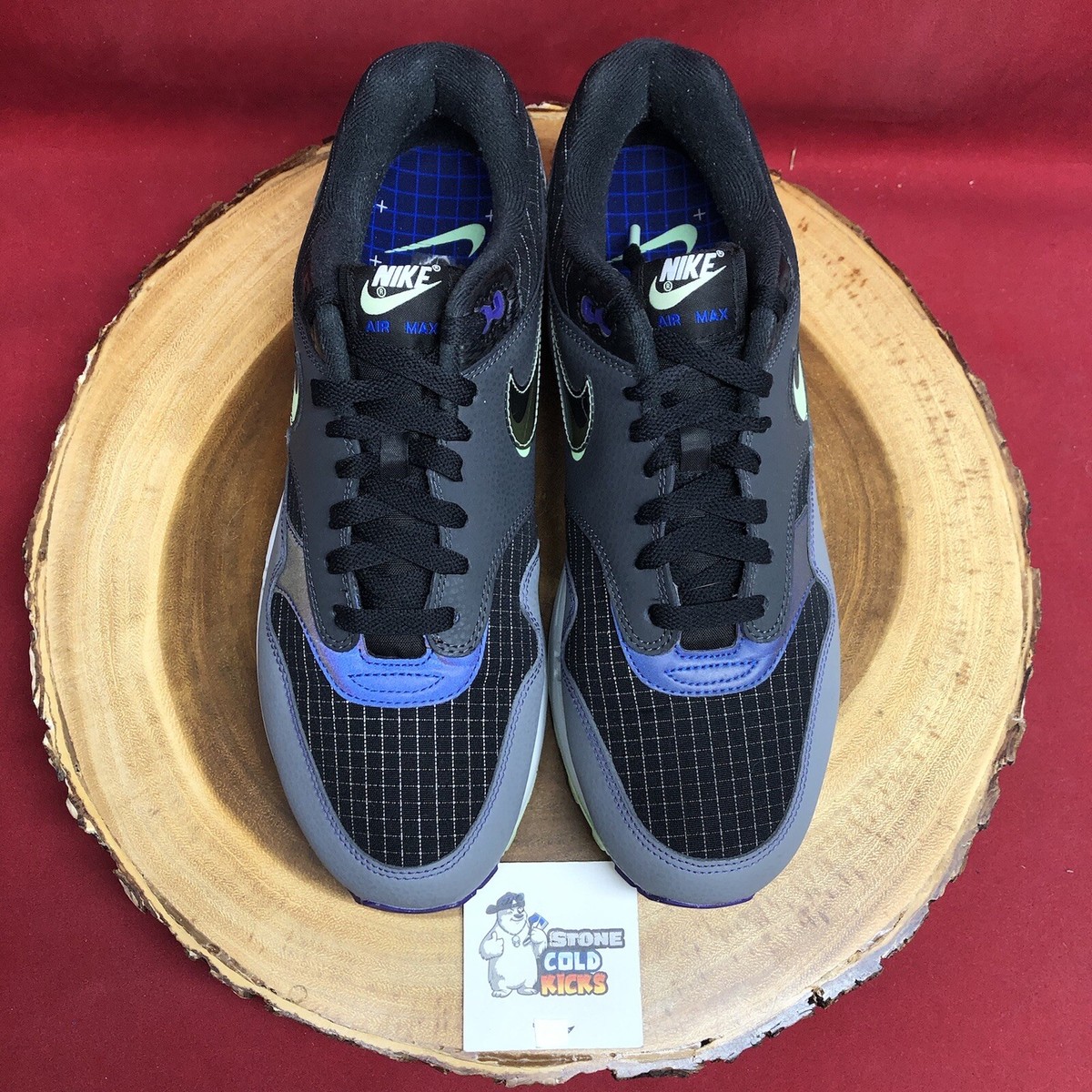 Nike Air Max 1 SE Future Swoosh Pack Black Gray Run CT1624  display picture 1