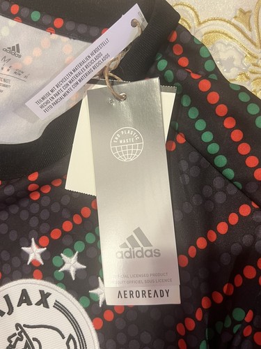 adidas Ajax Amsterdam Pre-Match X Daily Paper Pre-Match Jersey H13818 Men’s (L) - Picture 10 of 22