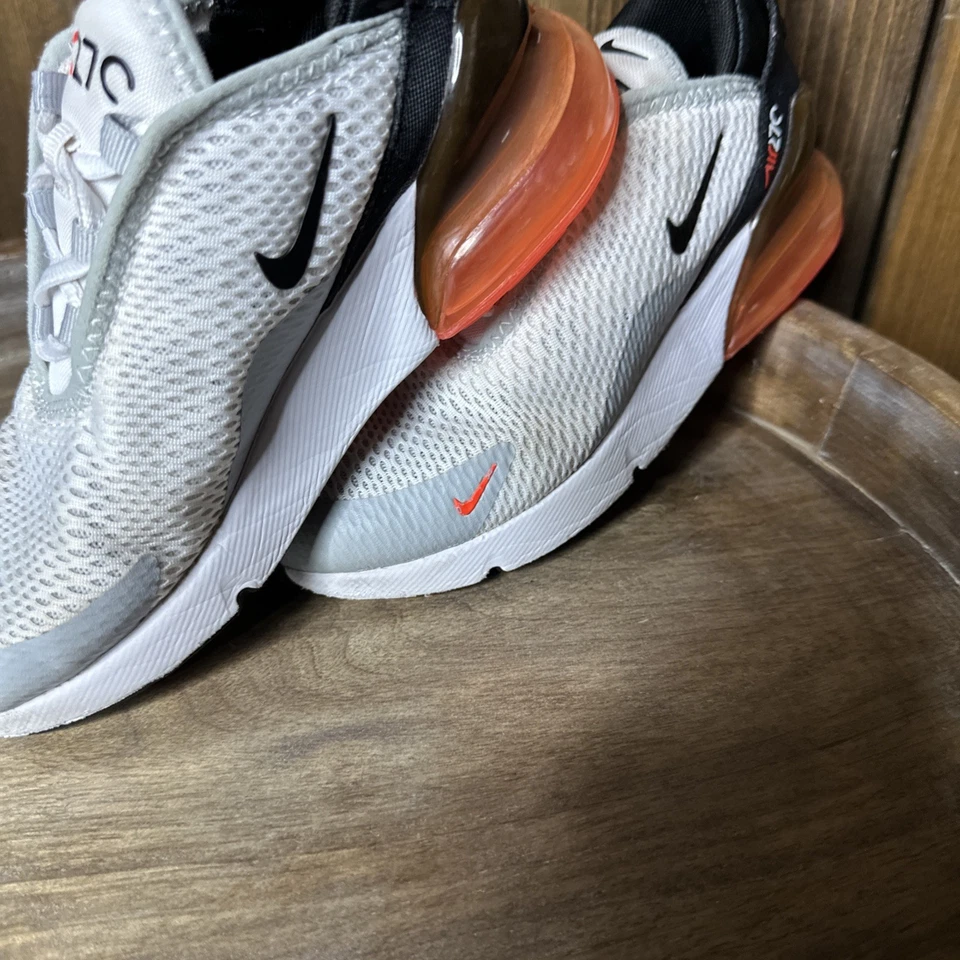 YOUTH 尺码 1Y Nike™ Air Max 270 PS 'Bright White Crimson Black' 彩色空气鞋底 — 第 2/4 张图片