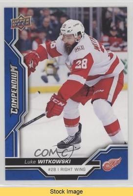 2018-19 Upper Deck Compendium Blue Luke Witkowski #146 READ p6b