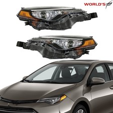 Par de faros para Toyota Corolla L Le Eco 2017-2019 faros diestros+derechos de fábrica