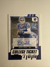 2021 Panini Contenders Draft Picks - College Ticket Autographs Brady White #222