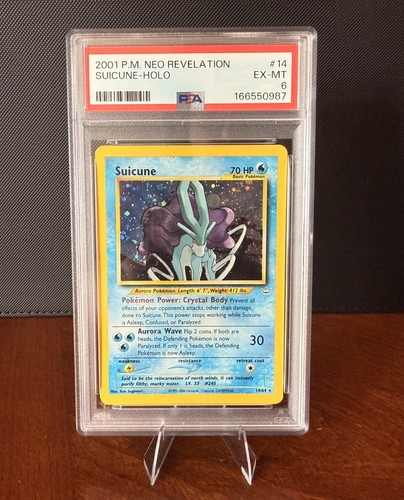Suicune (Unlimited) graded PSA 6 for sale on eBay
