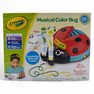Crayola Musical Color Bug Drawing and Coloring Arts & Crafts Kit - NEW IN BOX