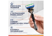 Gillette Fusion5 ProGlide - Men's Shaver, Handle (Packaging may vary)