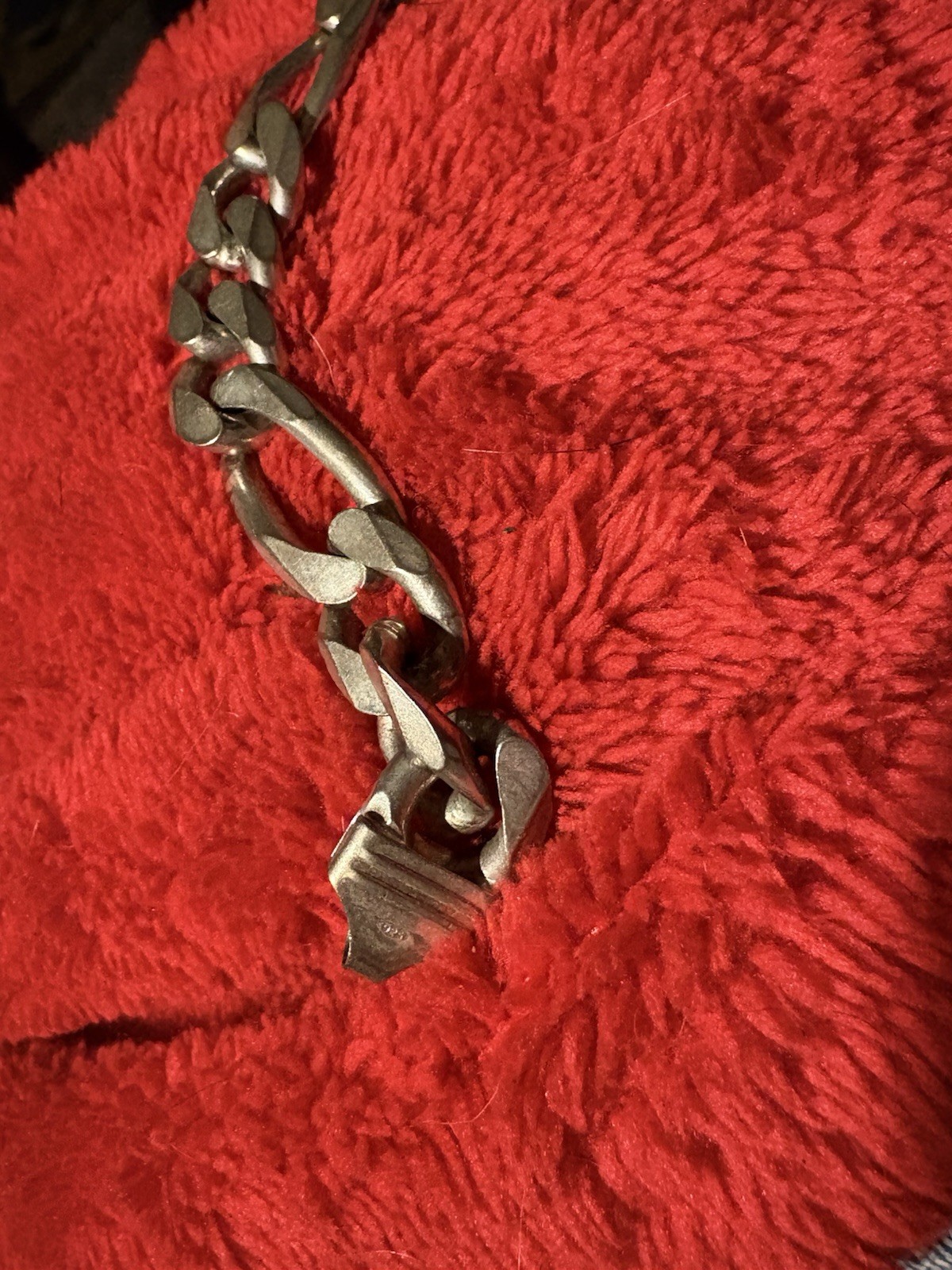 PRADA 925 Sterling Men’s Silver Bracelet thumbnail 4