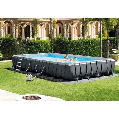Intex 32' x 16' x 52'' Rectangular Above Ground Swimming Pool Set XTR Ultra Frame