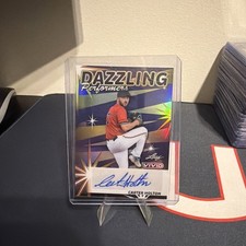 2024 Leaf Vivid Carter Hilton Dazzling Performers Auto /7 Dp-ch1 