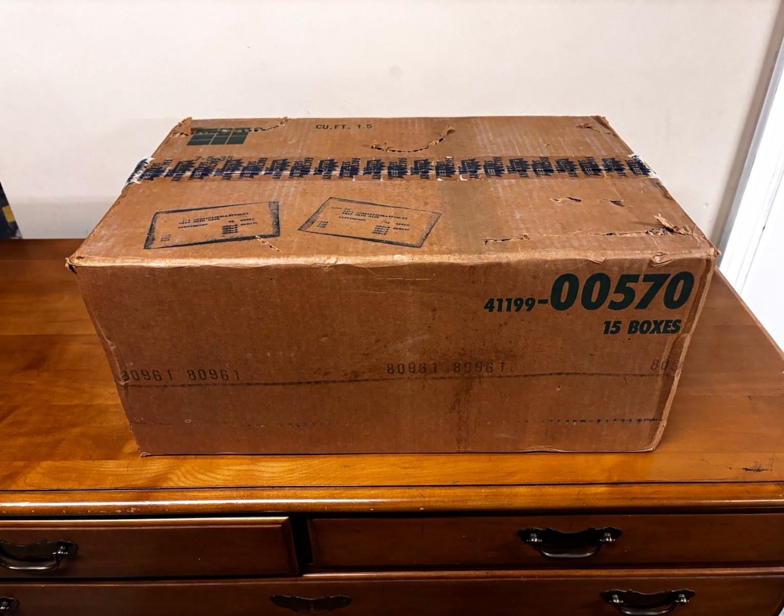 1988 Fleer Baseball Cards Sealed Case (15 Boxes)